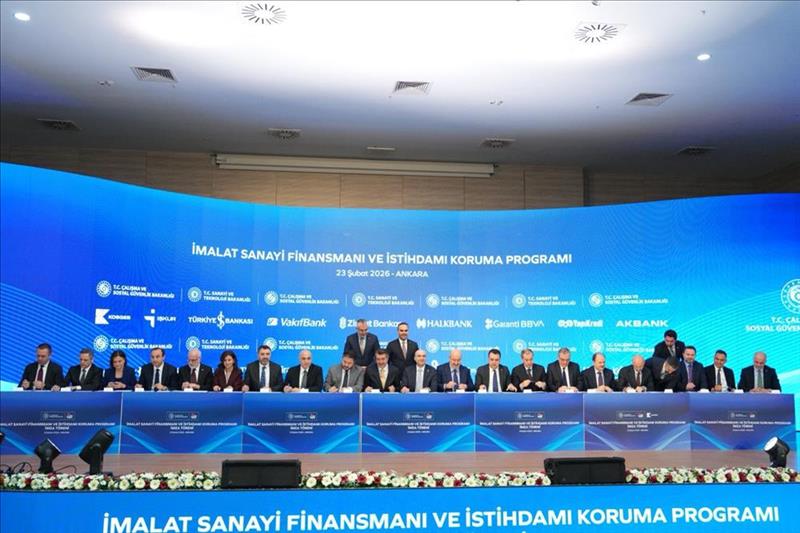 İmalat Sanayine 100 Milyar TL’lik Kapsamlı Finansman Programı